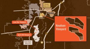 Knudsen Vineyard Map